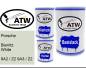 Preview: Porsche, Biarritz White, 9A2 / Z2 9A3 / Z2: 500ml Lackdose + 500ml Klarlack + 250ml Härter - Set, von ATW Autoteile West.